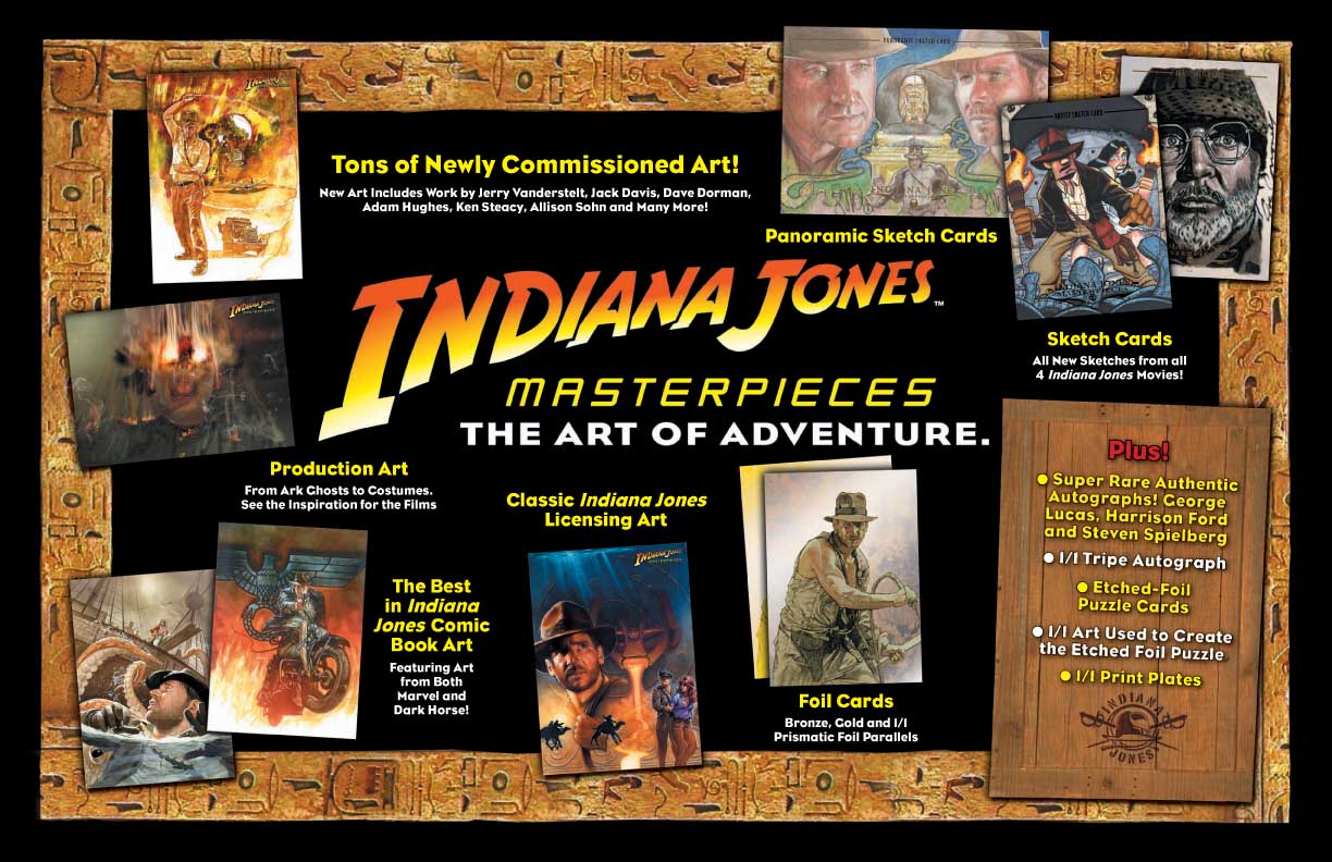 Indiana Jones™ TRADING CARDS The Last Crusade TOPPS Collectors Set 